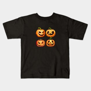 Pumpkin creapy Kids T-Shirt